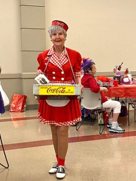 Wanda Cook, Lonoke, AK USA, The Coca-Cola Queen | Red Hat Society