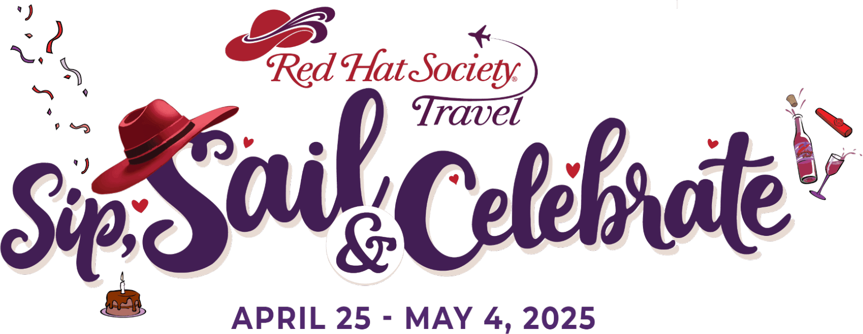 Sip, Sail & Celebrate - Red Hat Society Travel